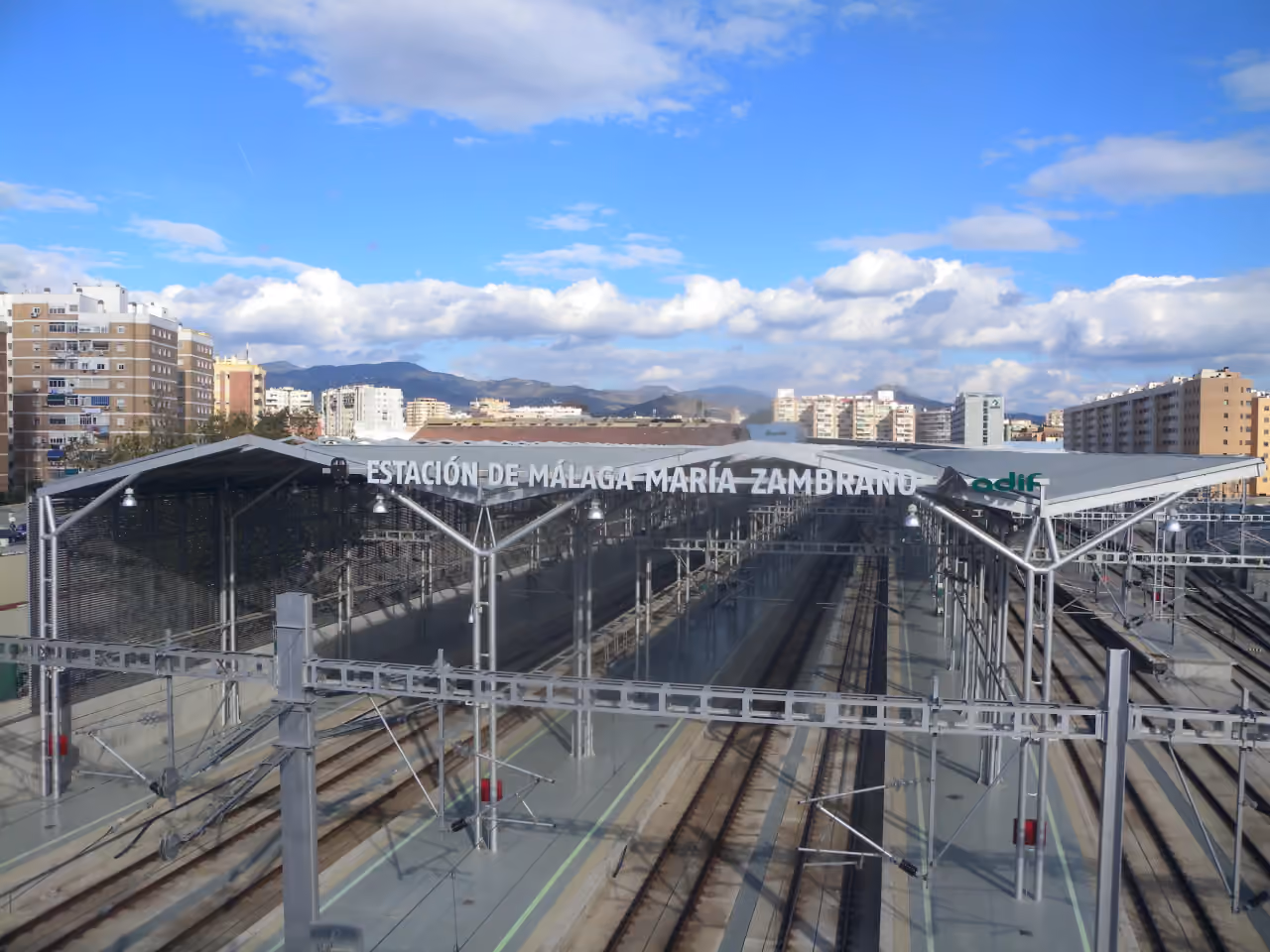 Photographie des environs de Málaga María Zambrano railway station près de MALAGA CENTRUM